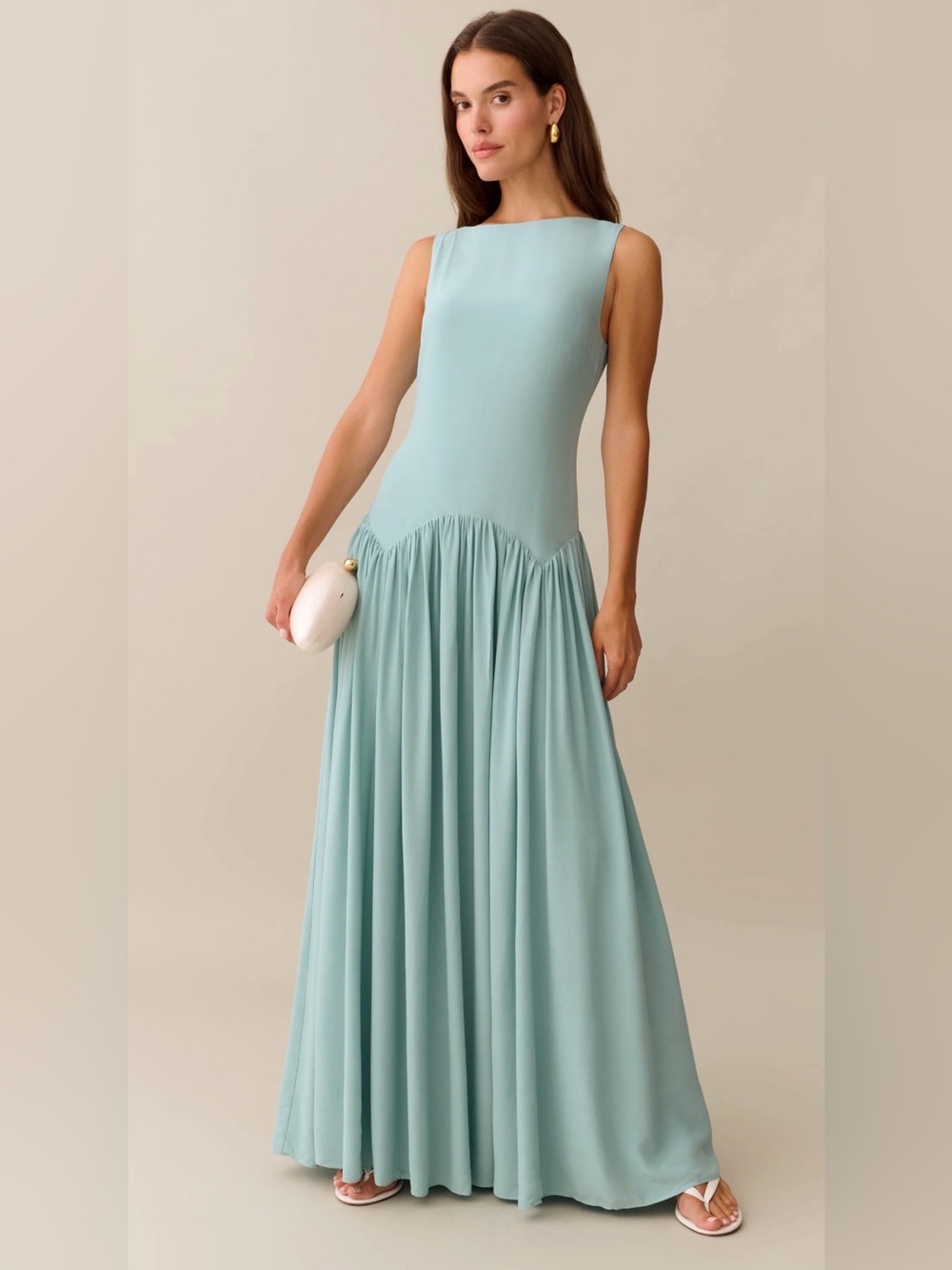 Kourt Odessa Dress - light turquoise